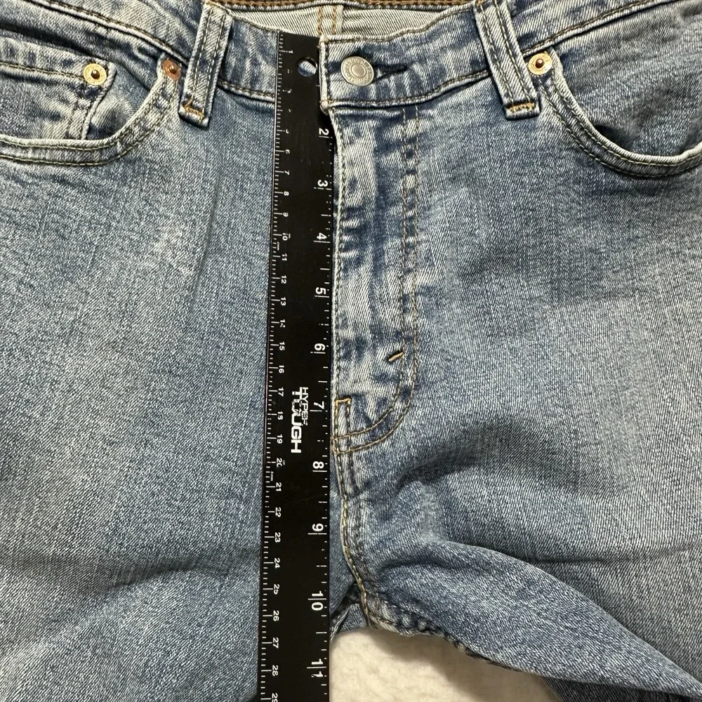 Levis 511 Jeans Men's Blue Faded Wash Straight Denim‎ Size 33